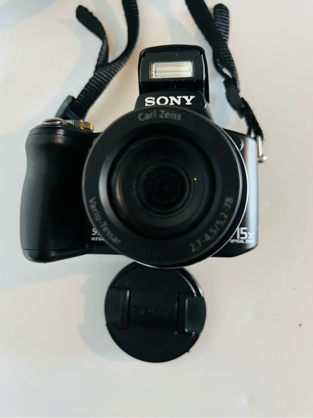 Sony CyberShot DSC-H50 9.1MPDigital Camera 15X Optical Zoom Lens Conditions Work